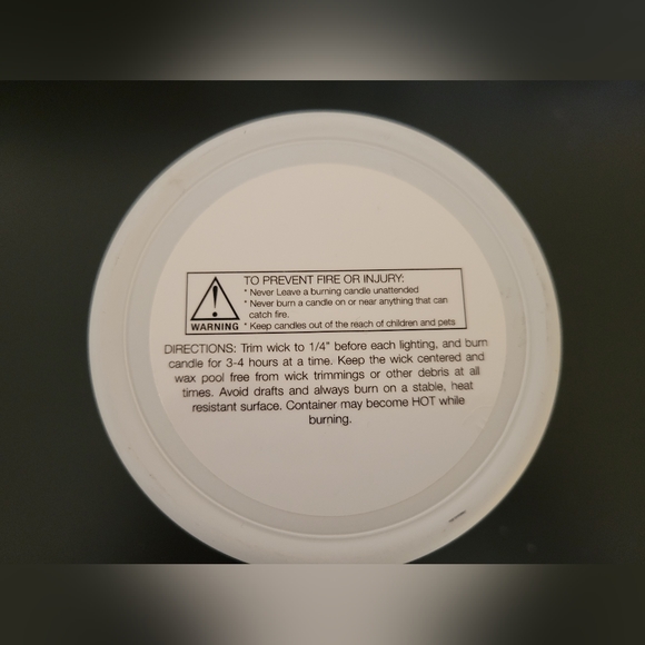 Monogram "A" Vanilla Sented Candle - Picture 4 of 4